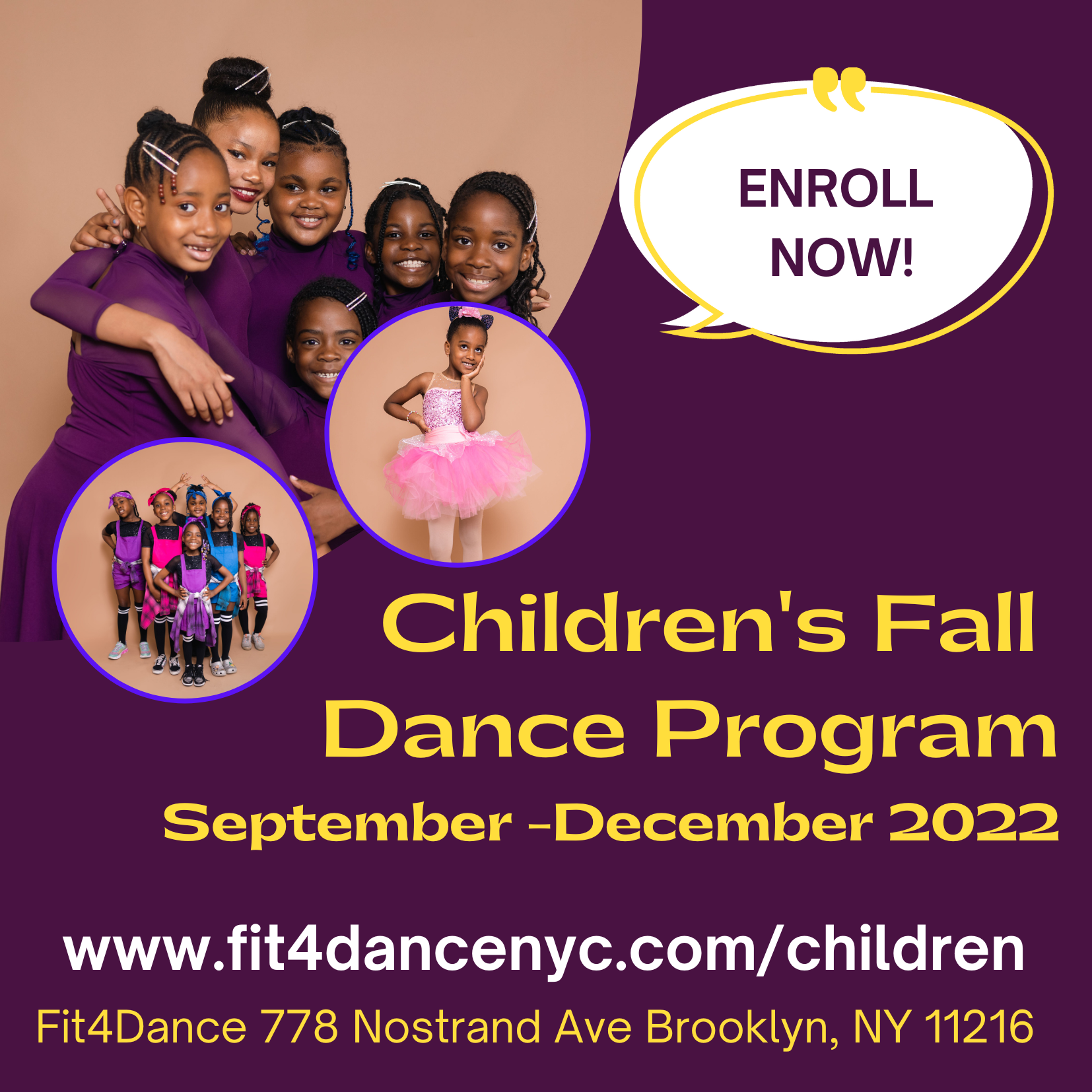 Registration Open for Children's Fall Dance Classes