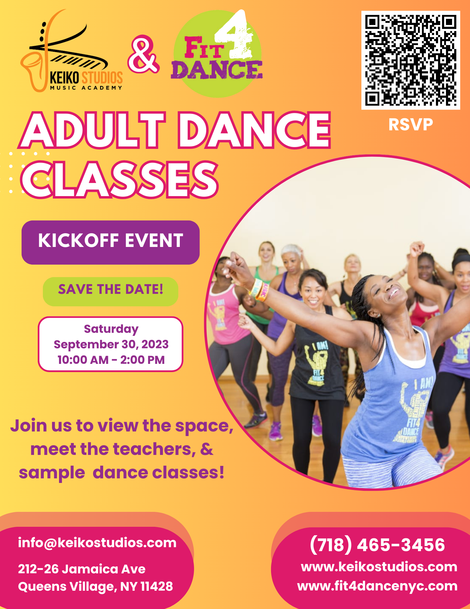 Fit4Dance is coming to Queens!