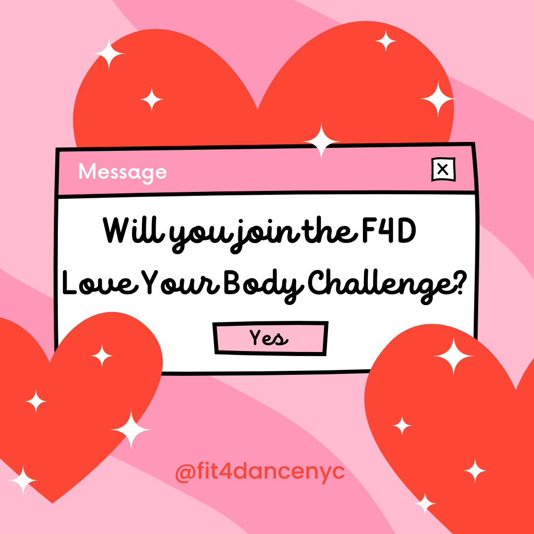 Fit4Dance Love Your Body Challenge