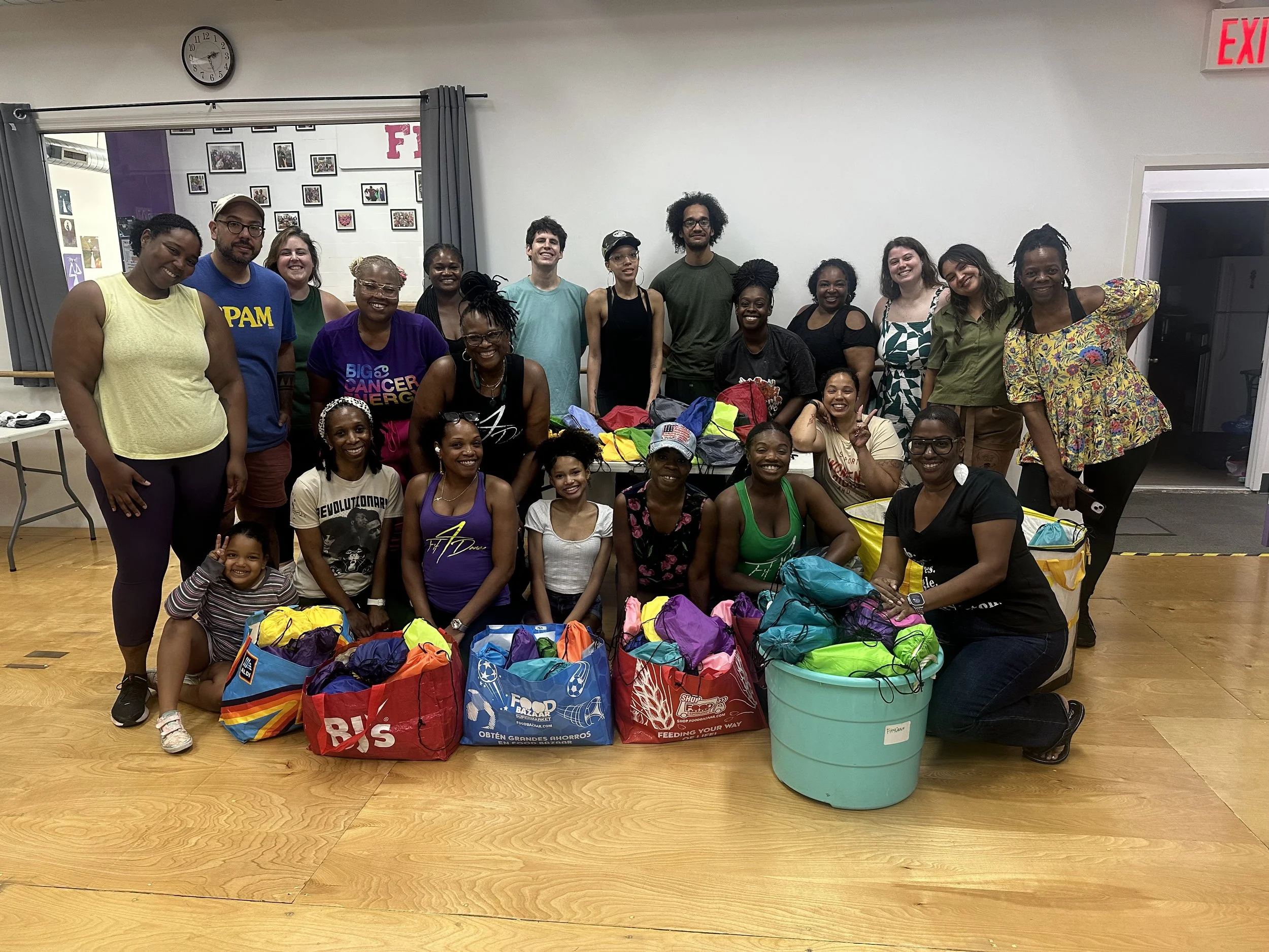 Fit4Dance x BCS Shower Bus Drive a Huge Success