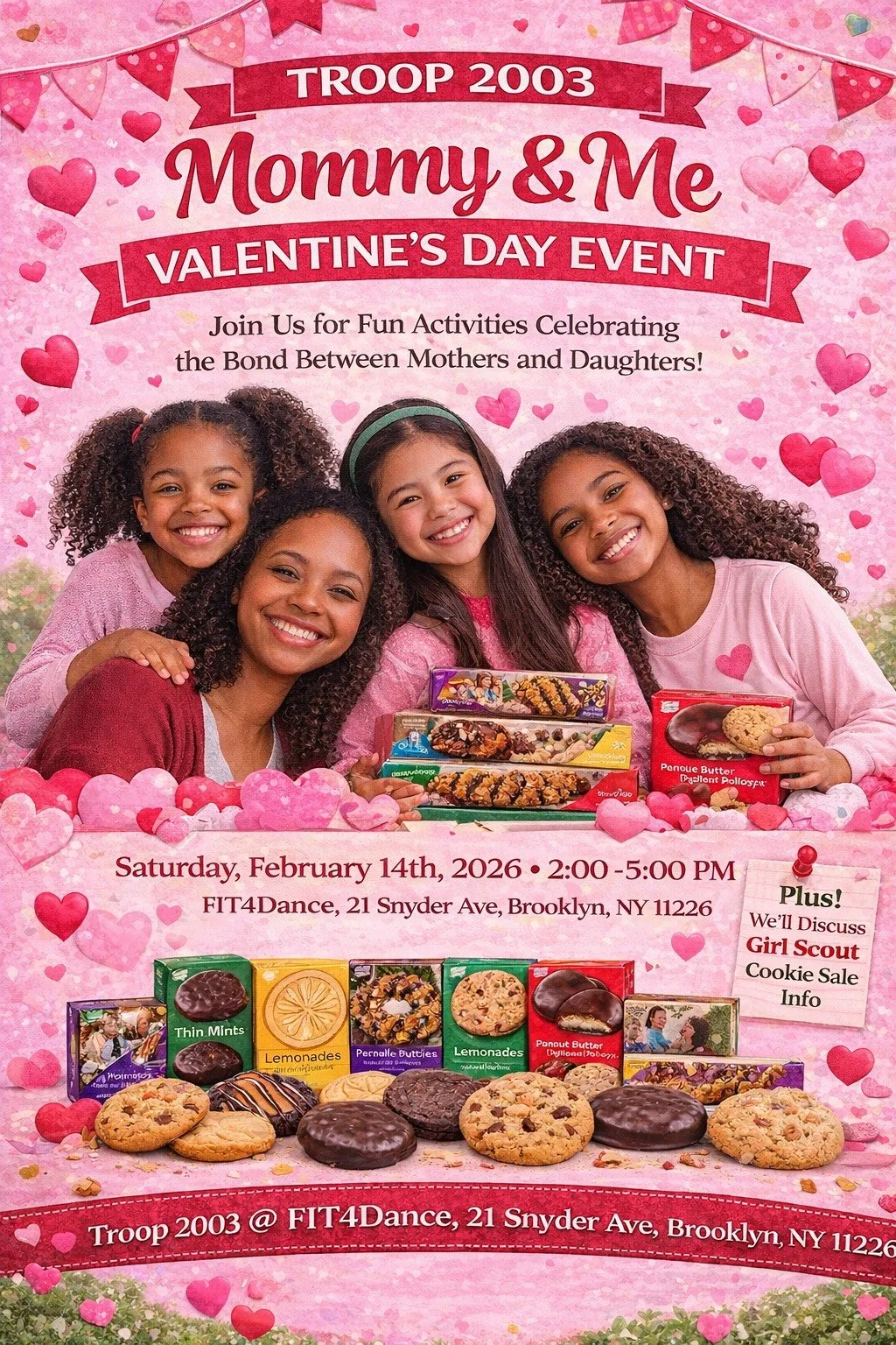 Girls Scout: Mommy &amp; Me Valentine's Day Event