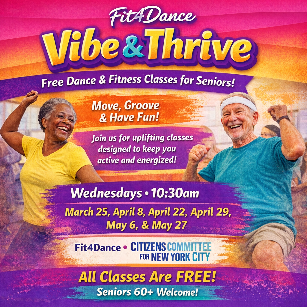 Vibe &amp; Thrive: Free Dance &amp; Fitness for Older Adults