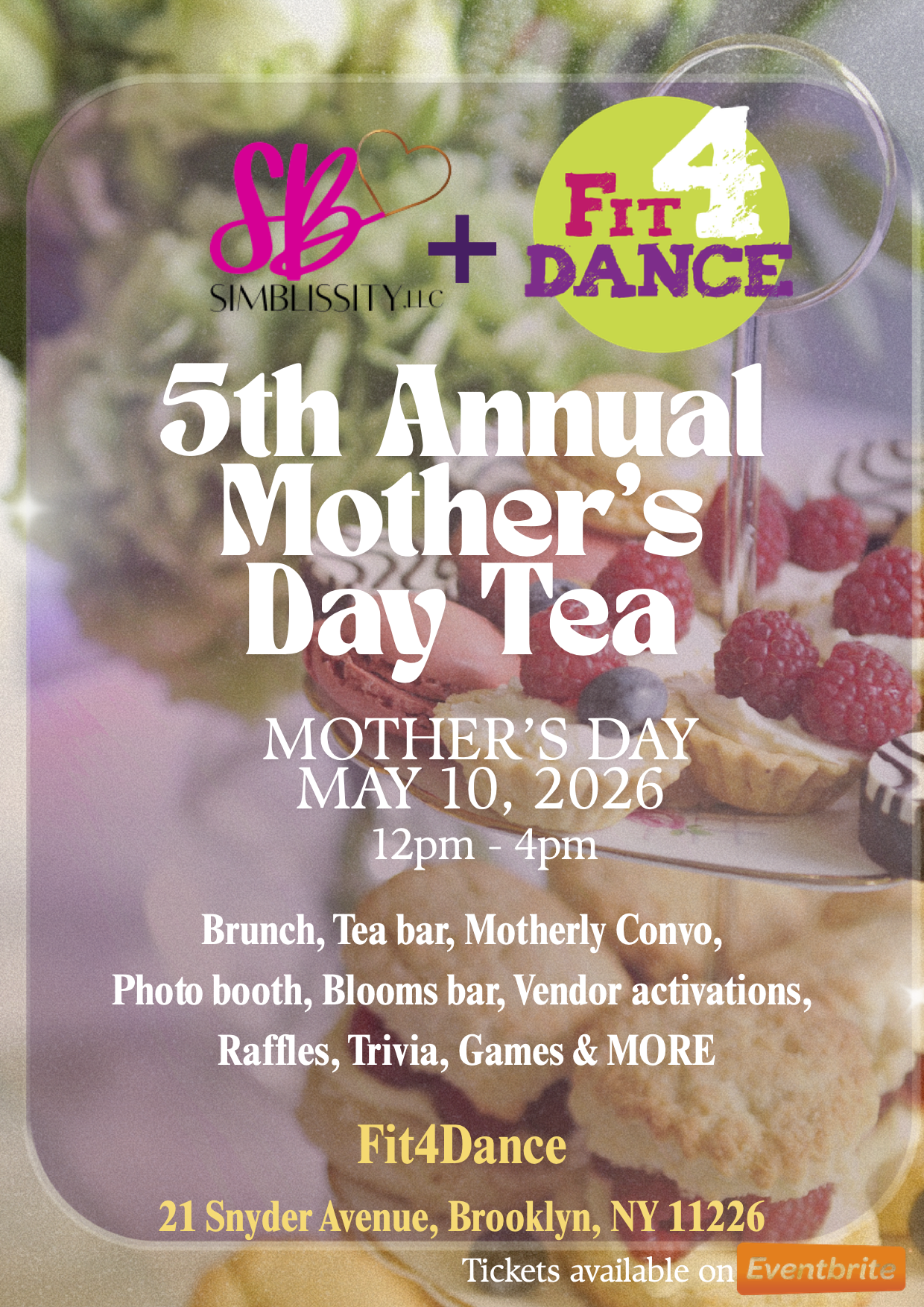 5th Annual Mother's Day Brunch - SimBlissity, LLC + Fit4Dance