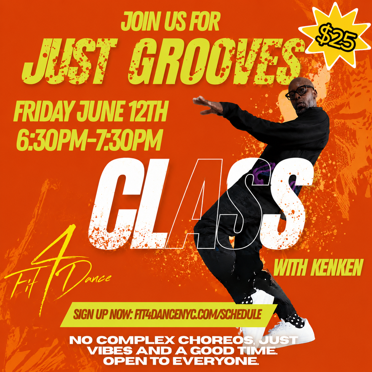 Just Grooves Dance Class with Ken Ken 