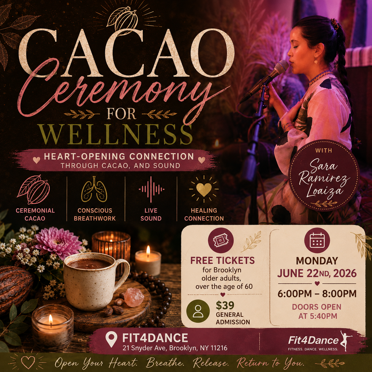 Cacao Ceremony for Wellness