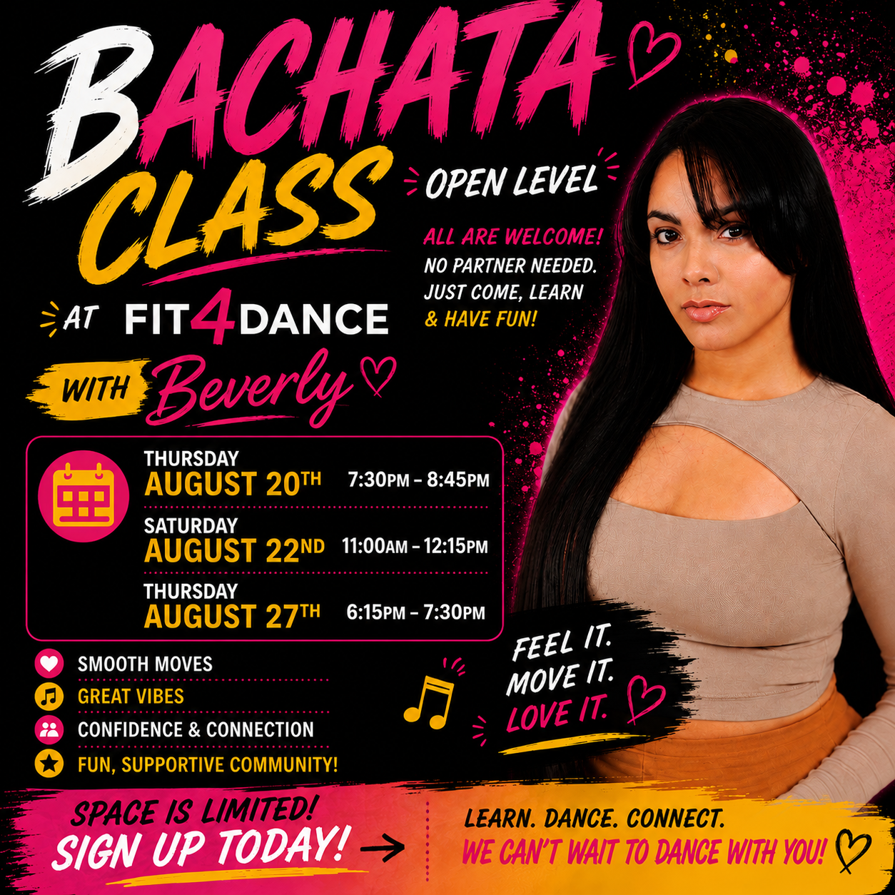 Bachata Class with Beverly 