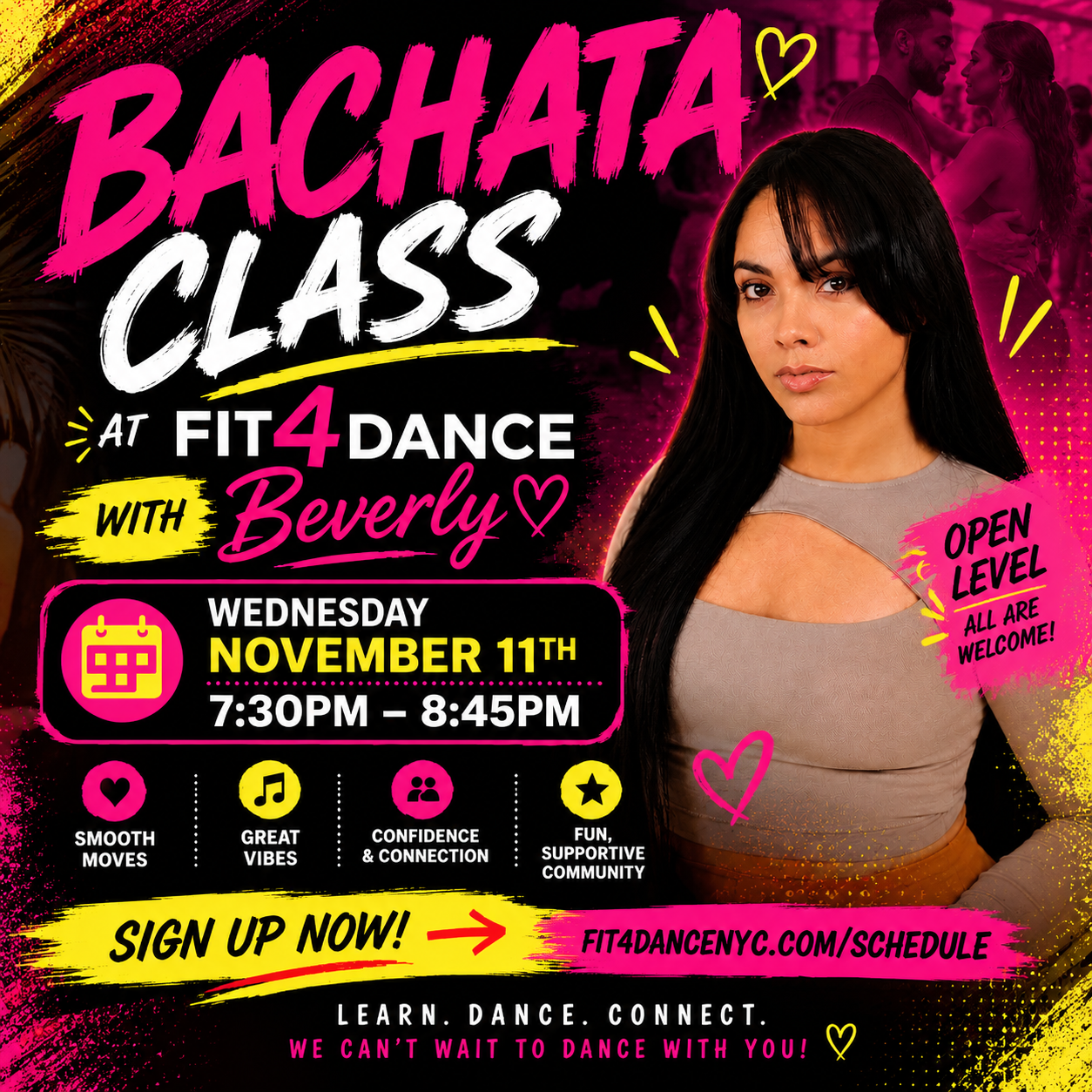 Bachata Class with Beverly  