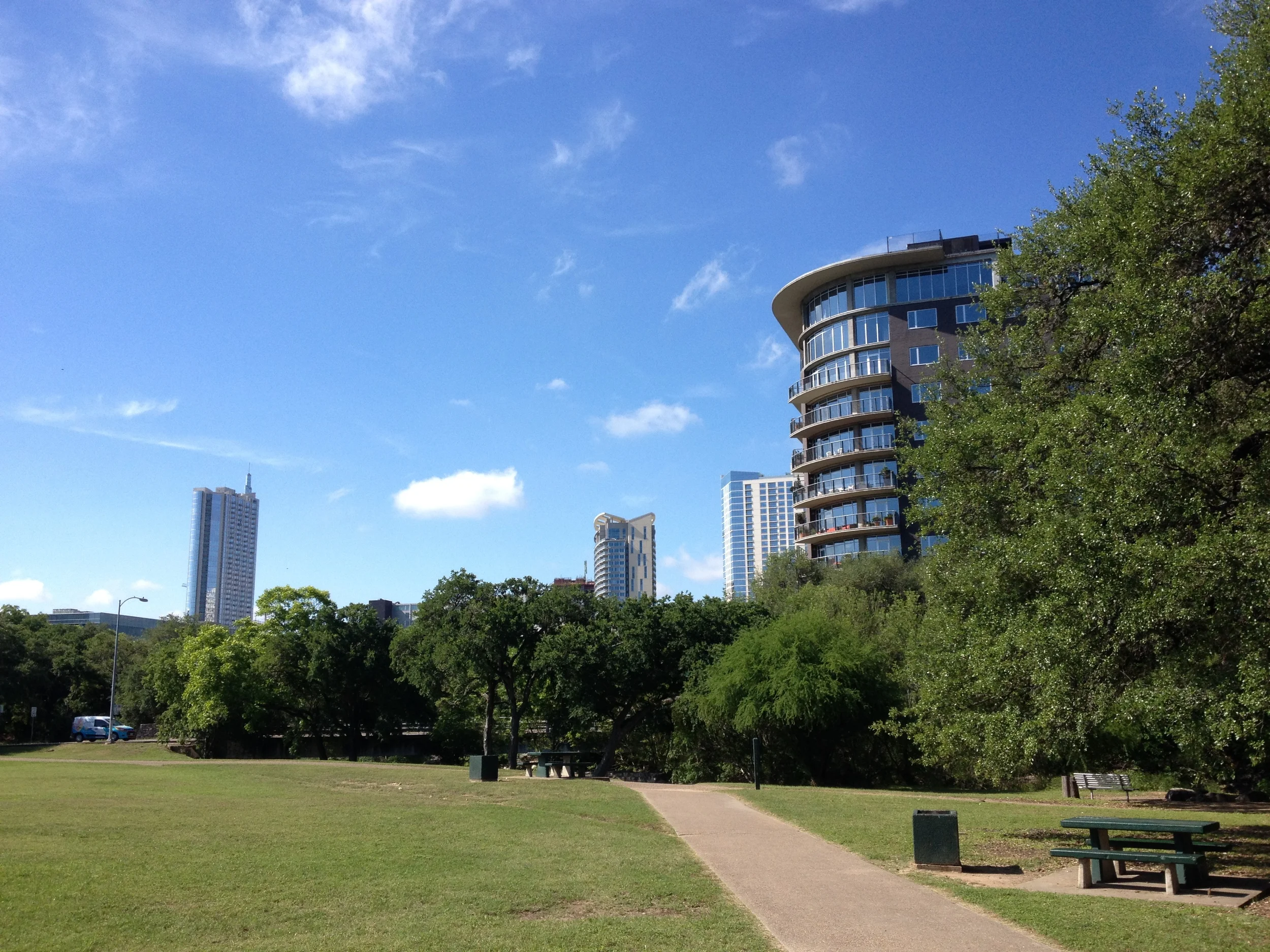 Duncan Park looking south towards the Nakonah