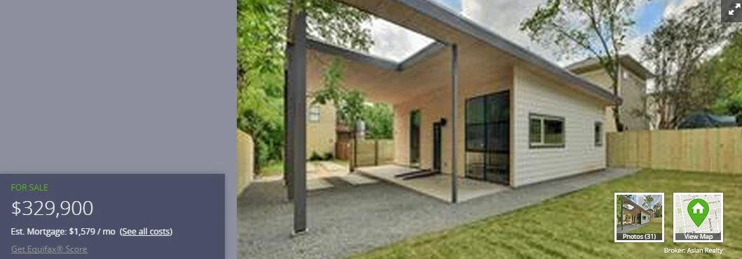 Affordable housing in central Austin