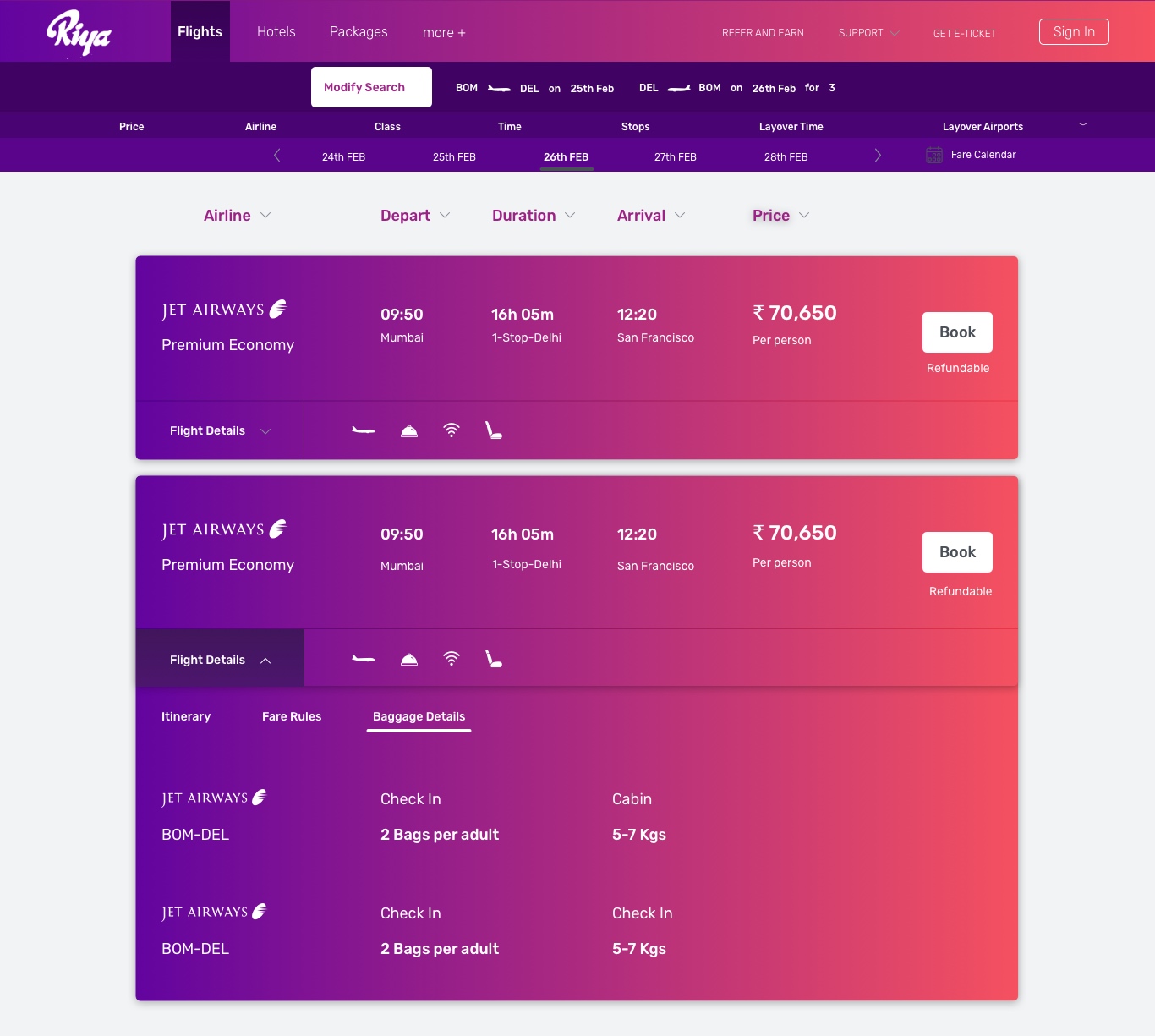 Anmol's vision of a futuristic UI for the website. He should show some restraints.