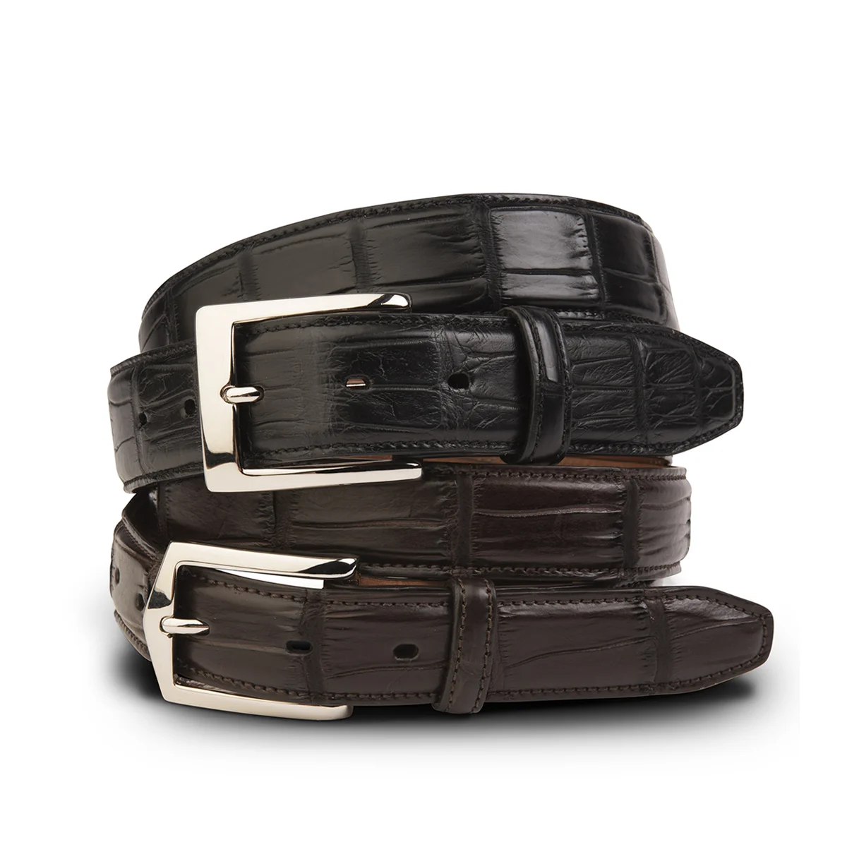 The Men's Alligator Belt