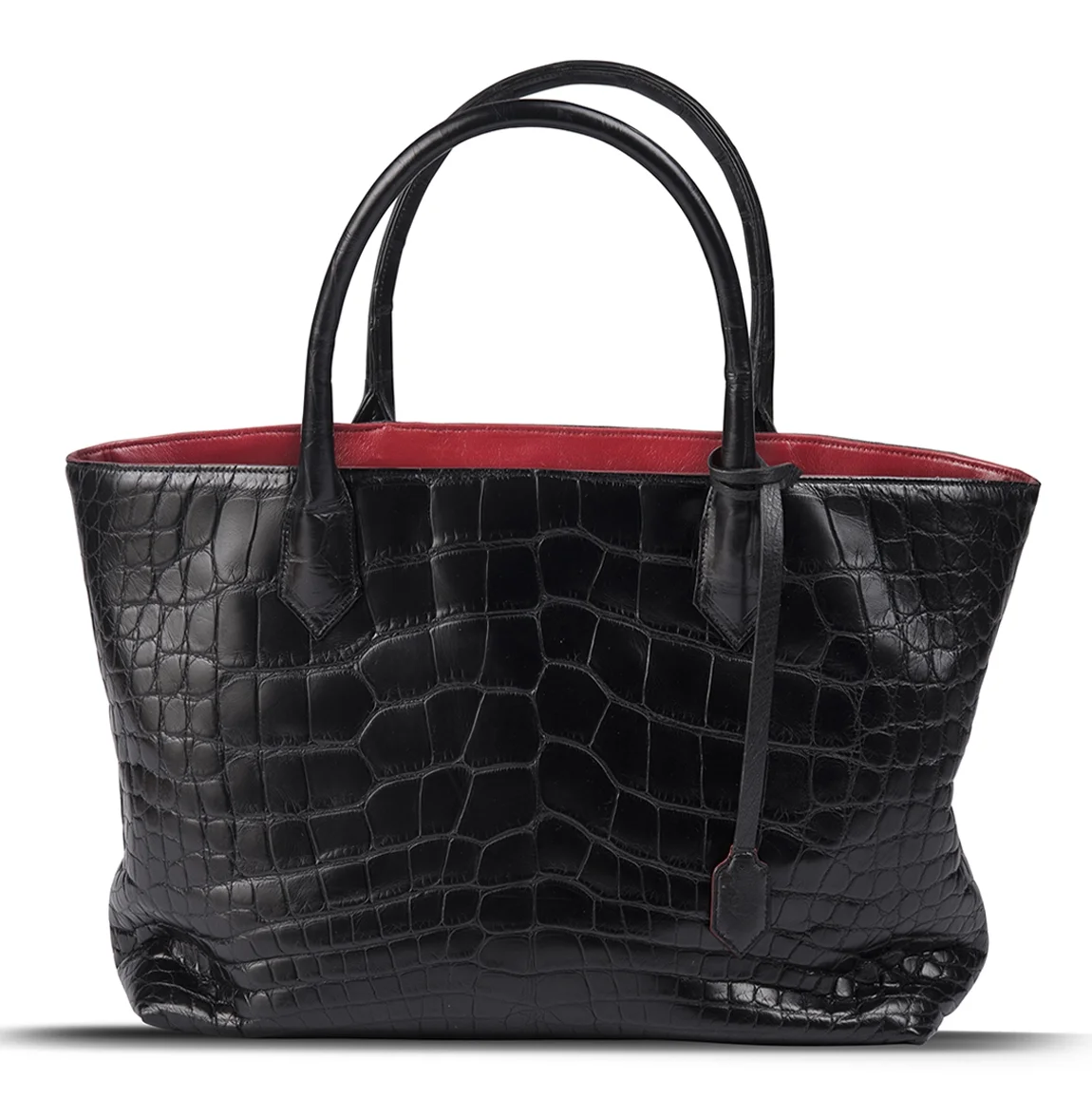Anne Sylvain Alligator Tote