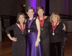 AIA National Presidents: Elizabeth Chu Richter, FAIA, Helene Combs Dreiling, FAIA, Kate Schwennsen, FAIA, and Susan Maxman, FAIA