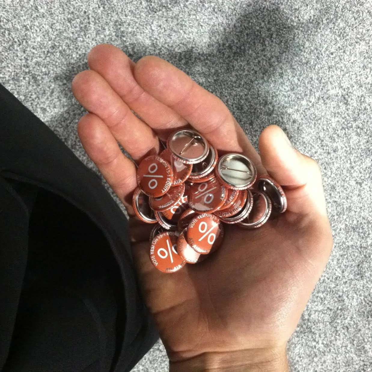 “A pocket full of change.”