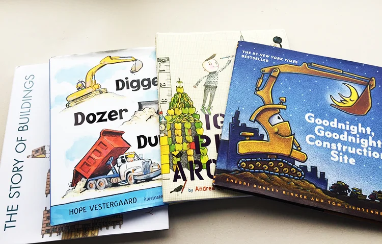 Sen noticed her young son's favorite books about construction had no female characters. 