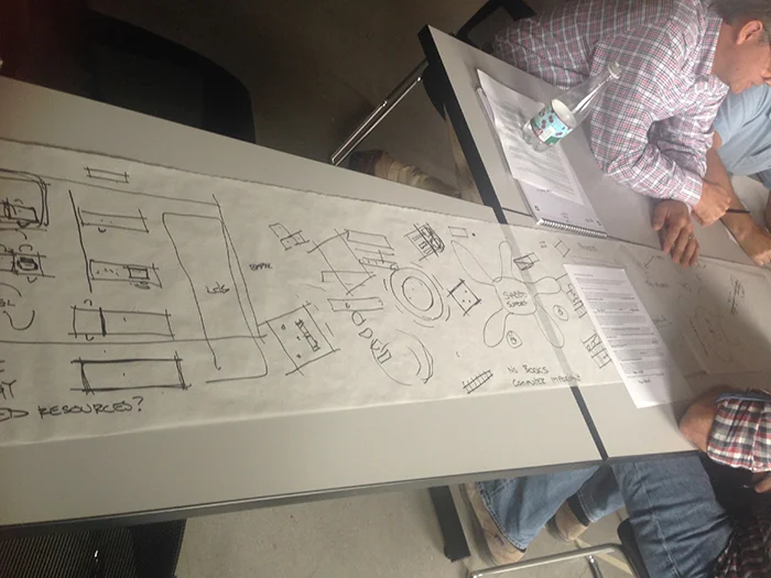 photo by Mike Lee After attending the 2015 AIA Convention Equity by Design Hackathon, Robichaud returned to Payette energized about the potential of the hackathon format to increase inclusion and creativity within the firm. She organized her firm's first Hackathon in early September.