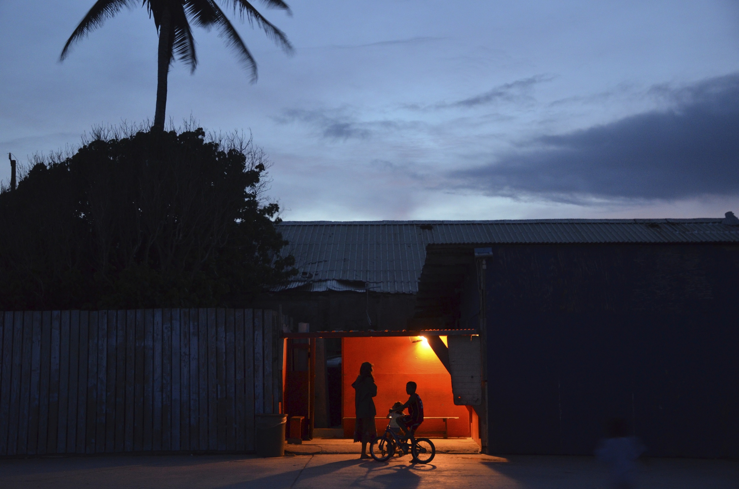  Dusk on Ebeye. 