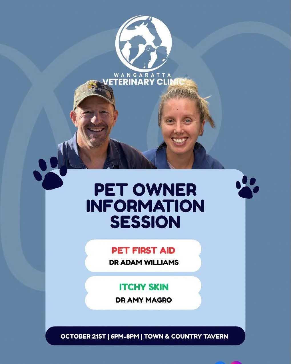🚨 We have last minute seating available this evening at our information session. 

If you wish to join us from 6pm, please call the clinic and pop your name down. 

Our event is fully catered and Dr Adam and Dr Amy are looking forward to seeing you 