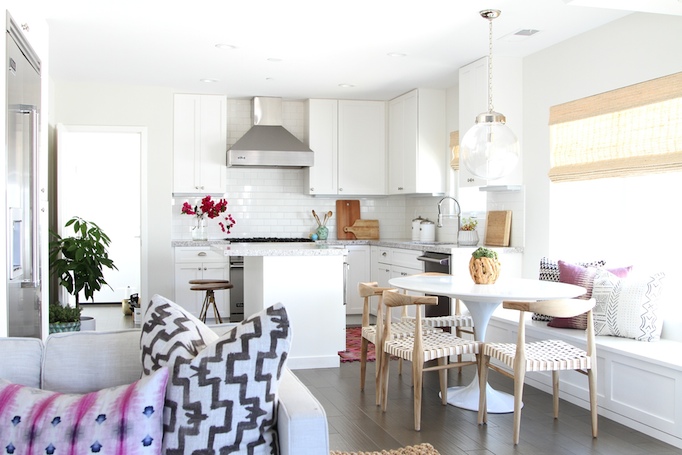 Becky Owens is the master of Boho Chic. Her California style always has a summery or spring vibe. In these designs, she mixed fresh bohemian patterns and color that will last all spring and through the summer. 