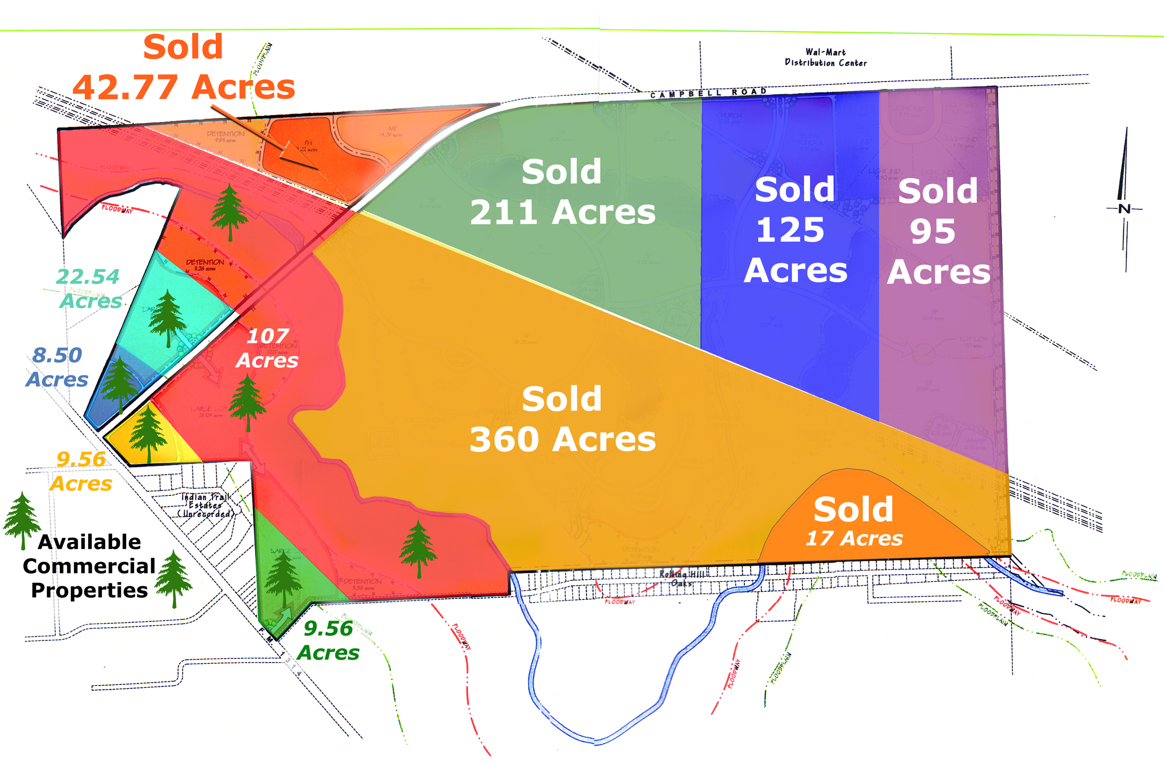 Excellent Commercial Development opportunities still available.