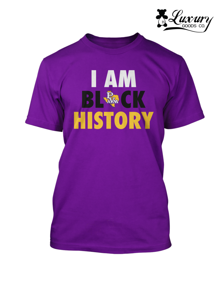 I Am Black History Adult T-Shirt - Silkscreened Personalization Available