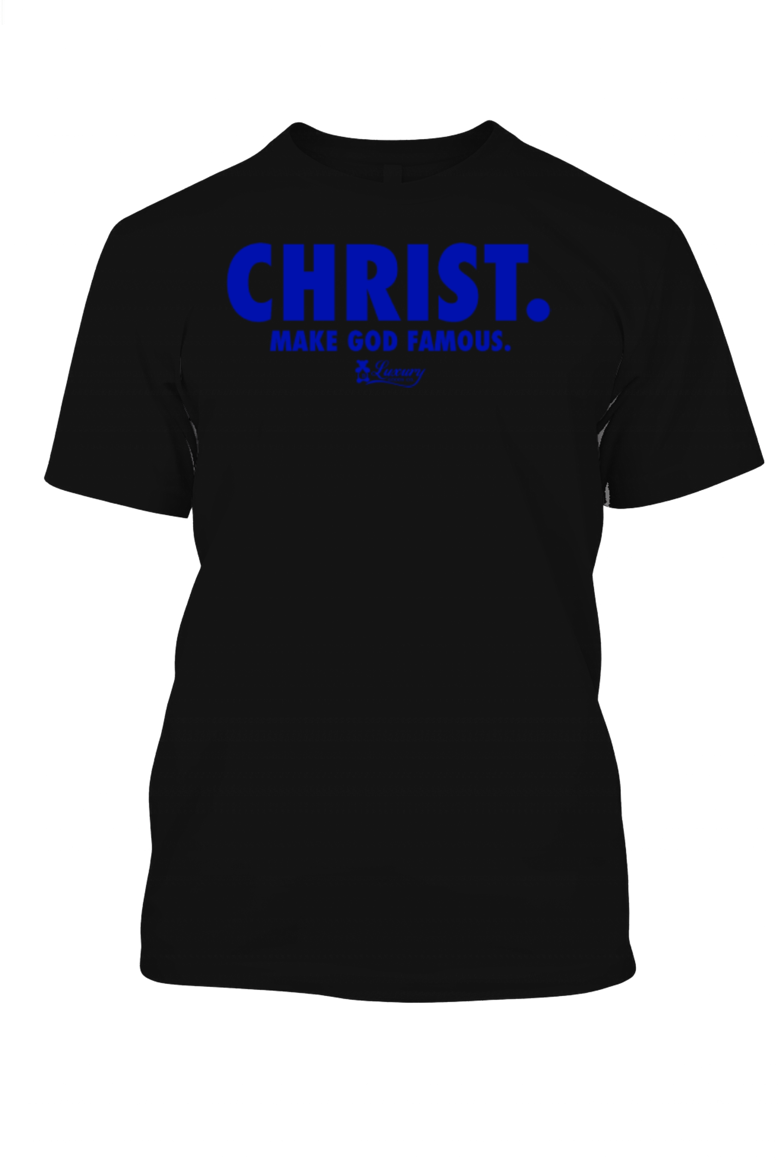Christ T-Shirt (Black and Blue).png