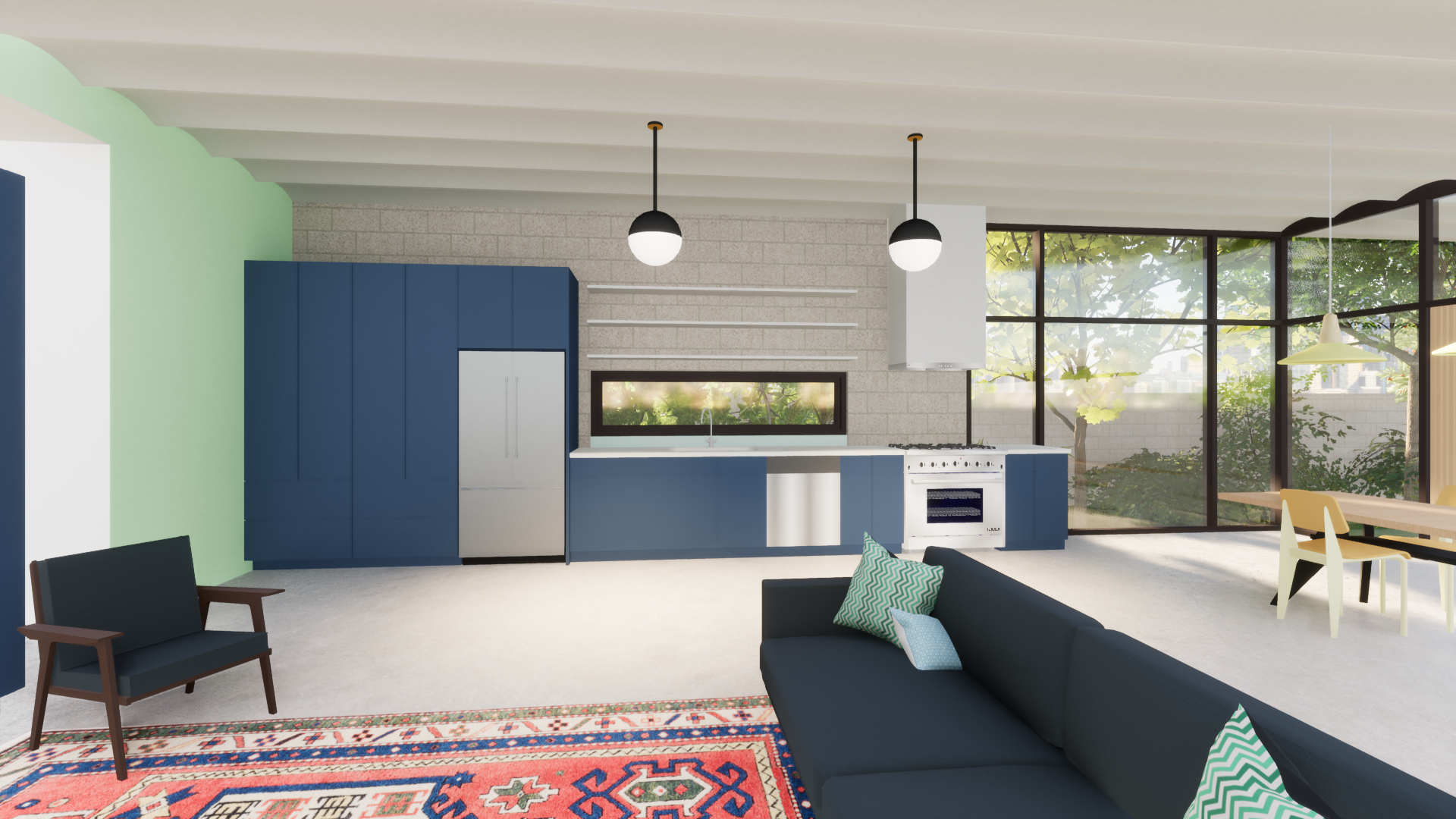 Interior to kitchen.png