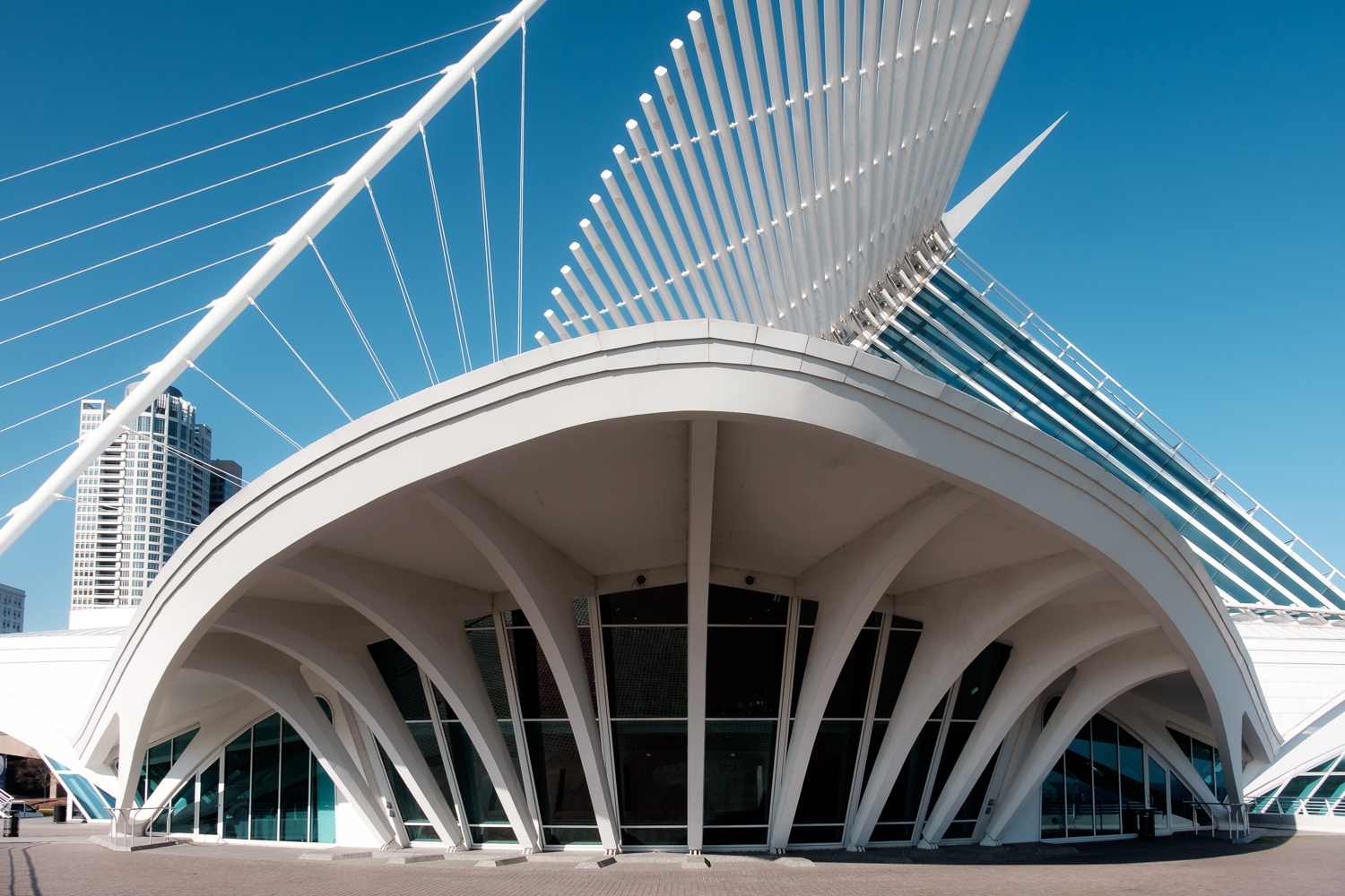The handmade post modern concrete structure was formed using traditional techniques of using one of a kind wooden molds to pour the concrete in place. © JC Buck 2015