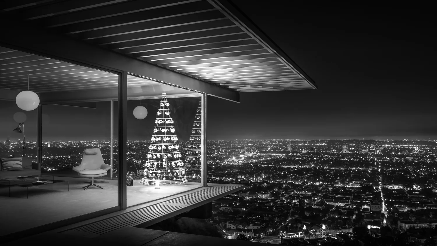 Large Tree at the Stahl House, LA © 2015 JC Buck