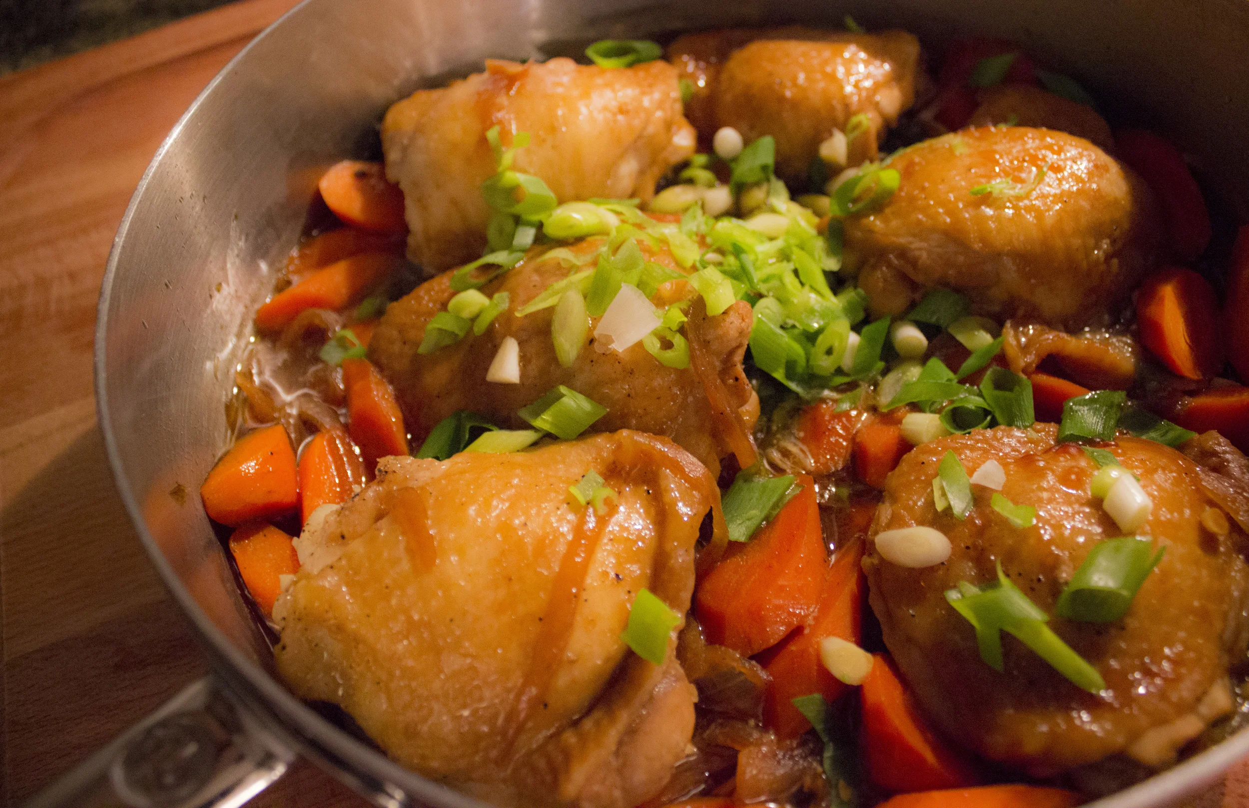 Chicken Estufao or Chicken Adobo