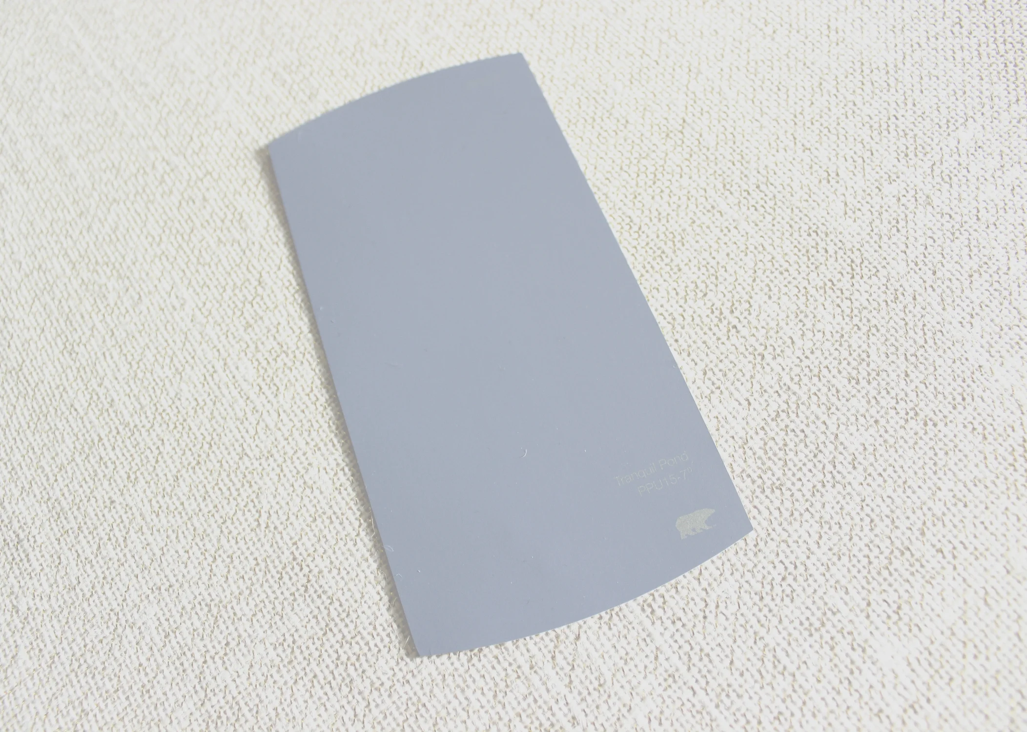 Original Size of Behr paint swatch is 3.25" w x 6.5" h