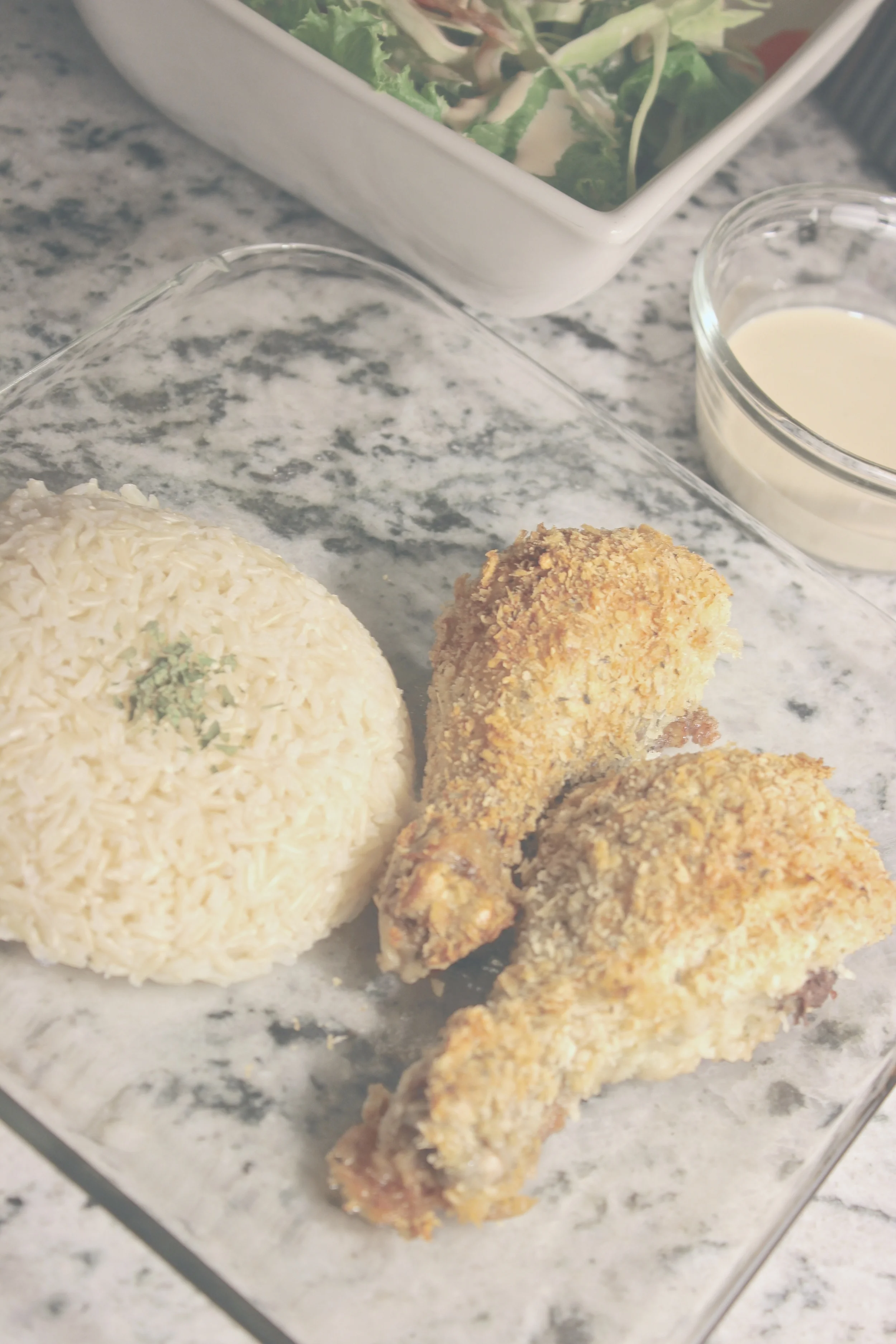 Panko Crusted Parmesan Drumsticks