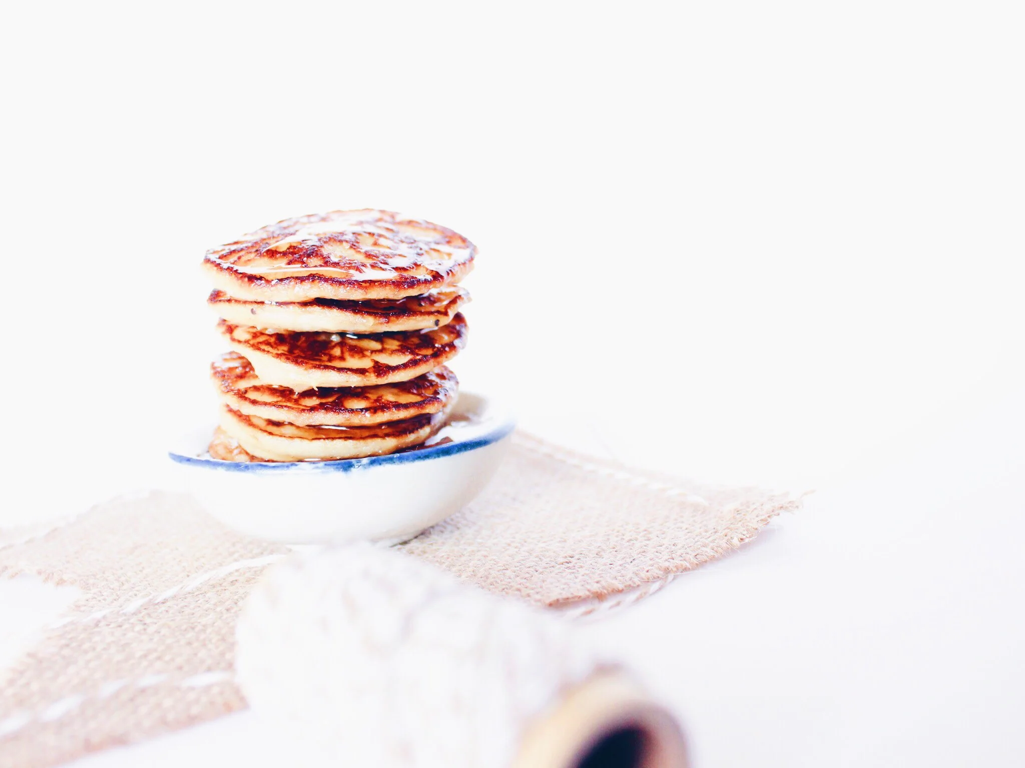 Mini Sweet Potato & Banana Pankcakes