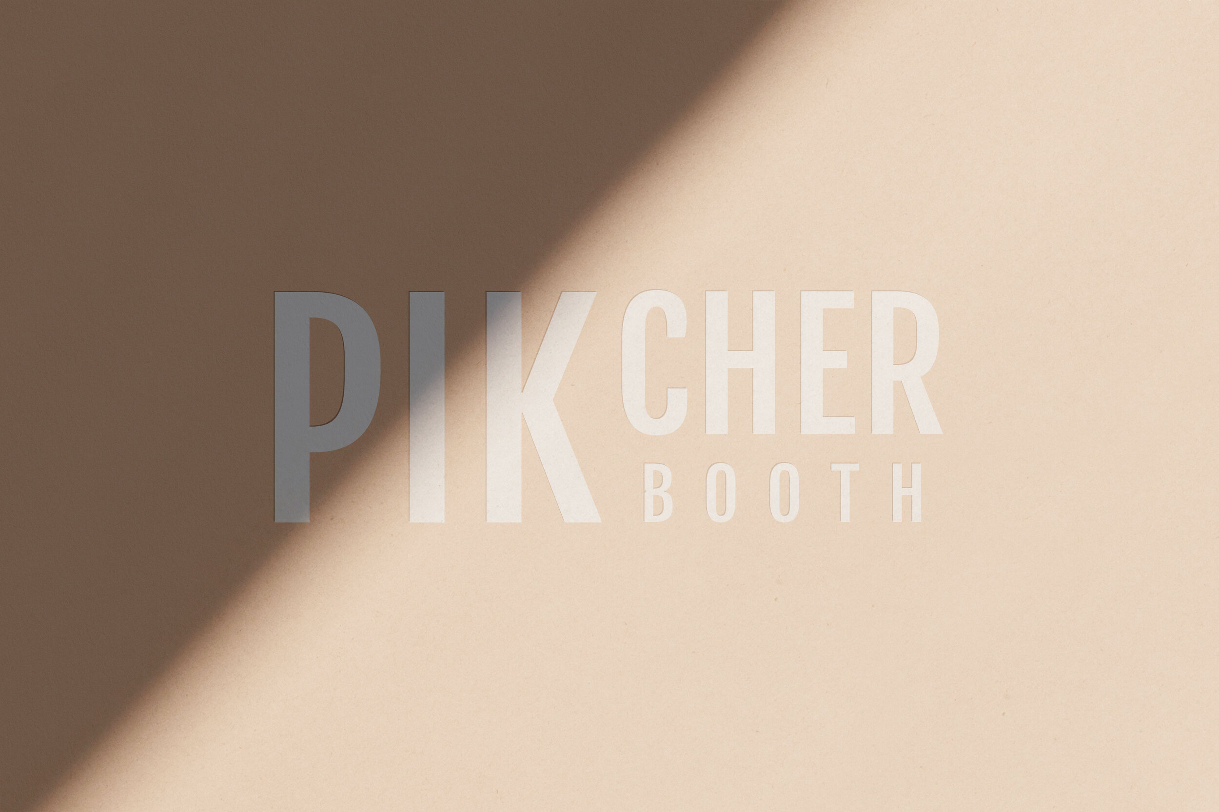 Pikcherbooth Logo By Hello Lovely Living