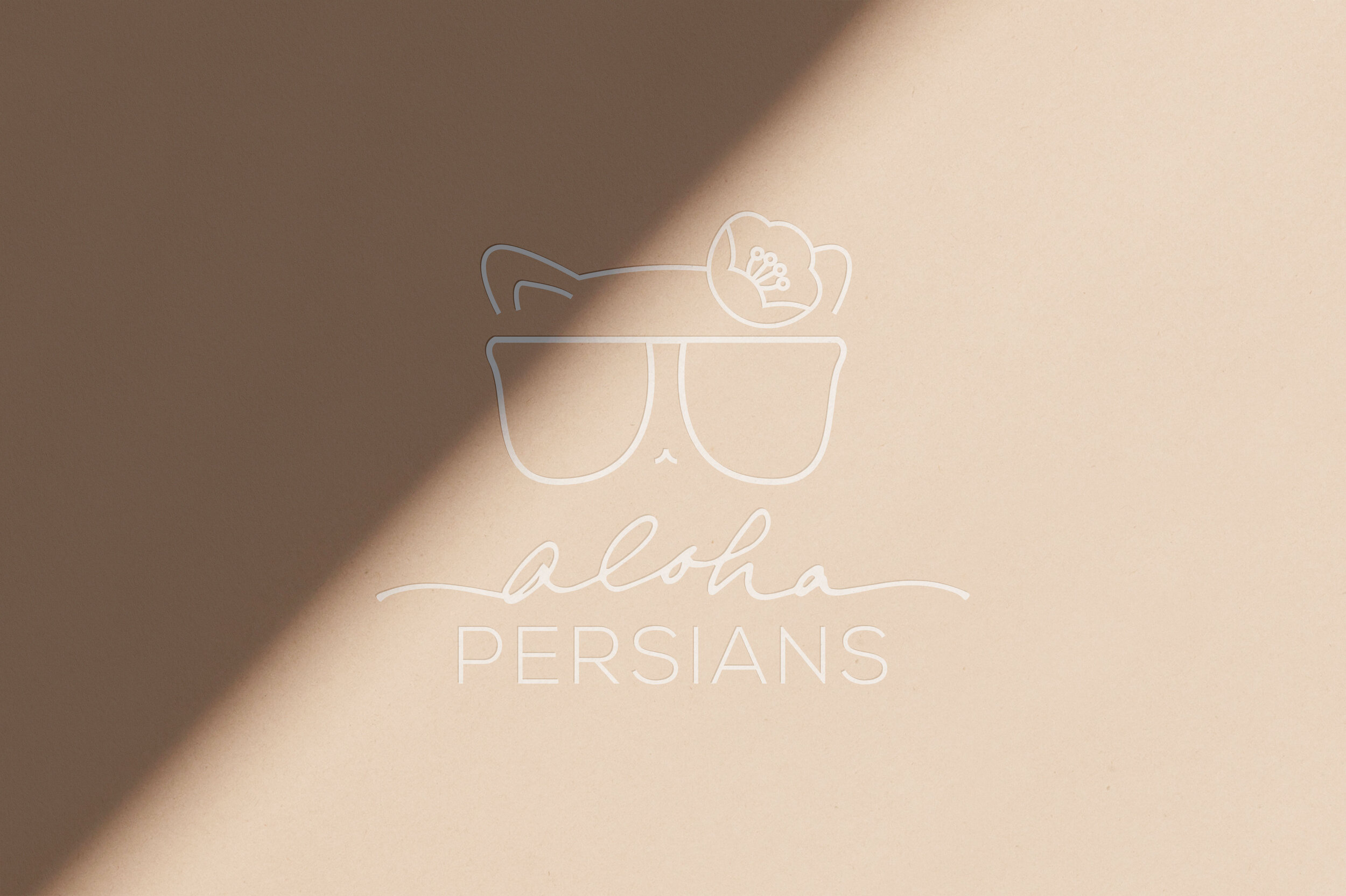 Aloha Persians Logo By Hello Lovely Living