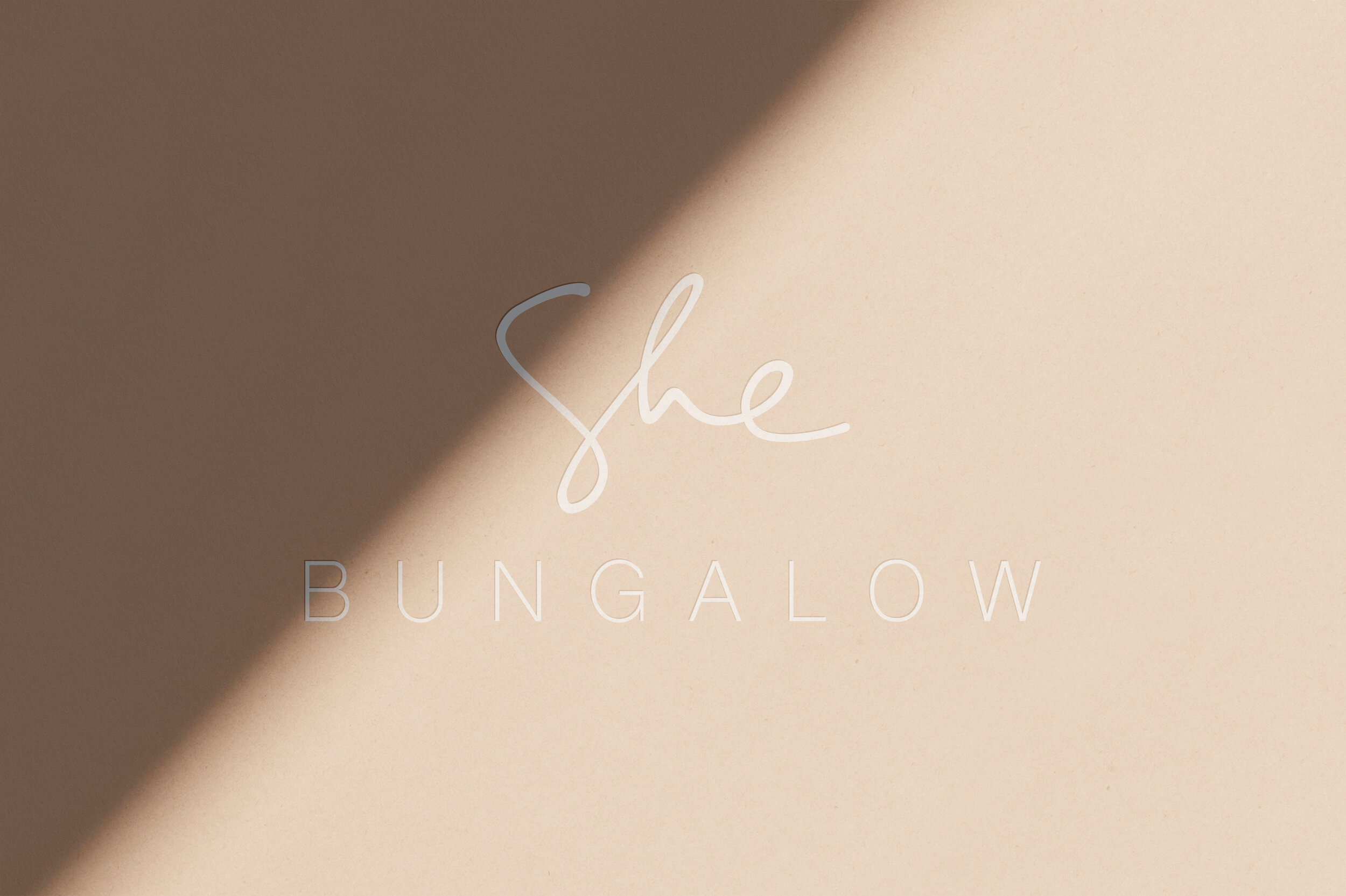 She Bungalow Logo By Hello Lovely Living