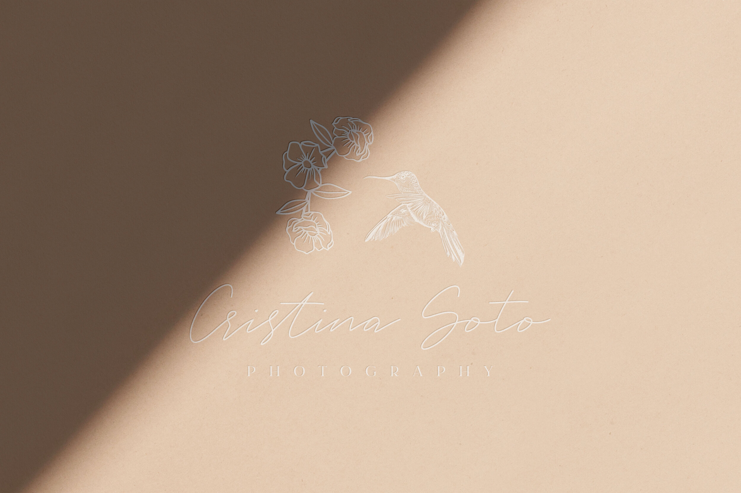 Cristina Soto Photography Logo By Hello Lovely Living