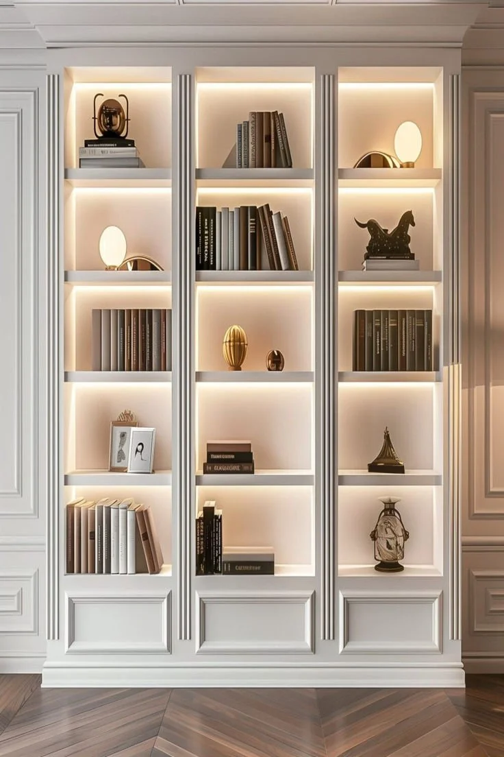Tips For Using Color To Enhance Your Bookshelves