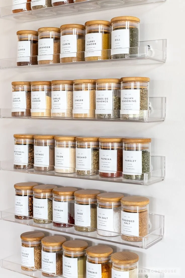 Innovative Kitchen Solutions For An Organized Spice Collection