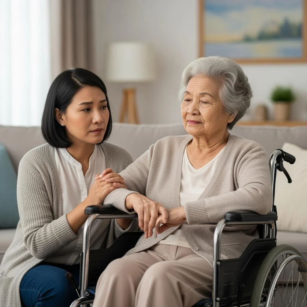 When You Can No Longer Care For Your Elderly Parent