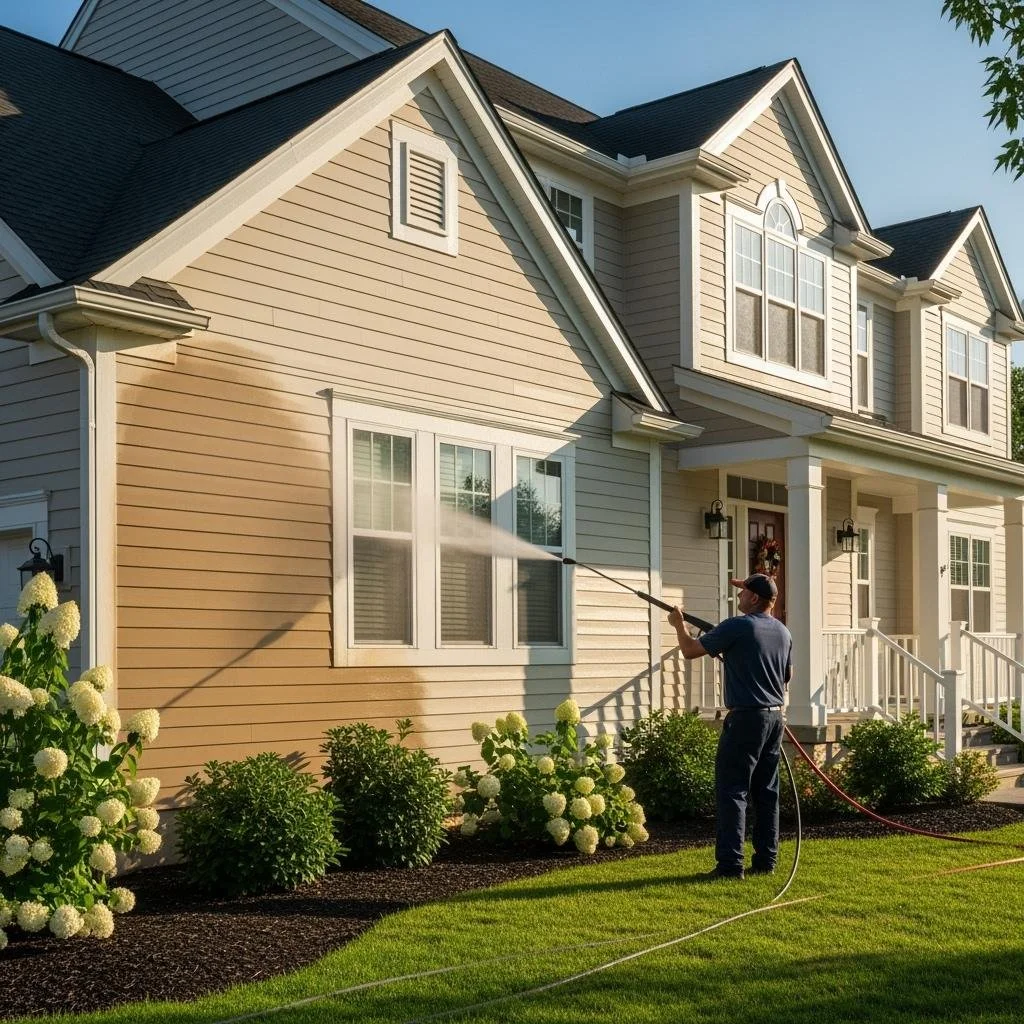 Why Pressure Washing Your Home Should Be a Seasonal Maintenance Habit