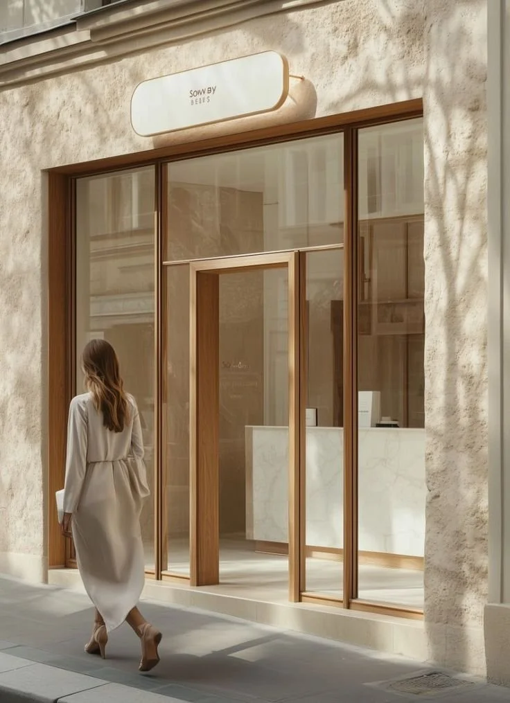 hellolovelyliving business storefront aesthetic