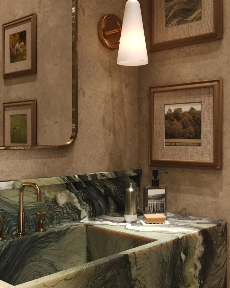 hellolovelyliving bathroom sink aesthetic