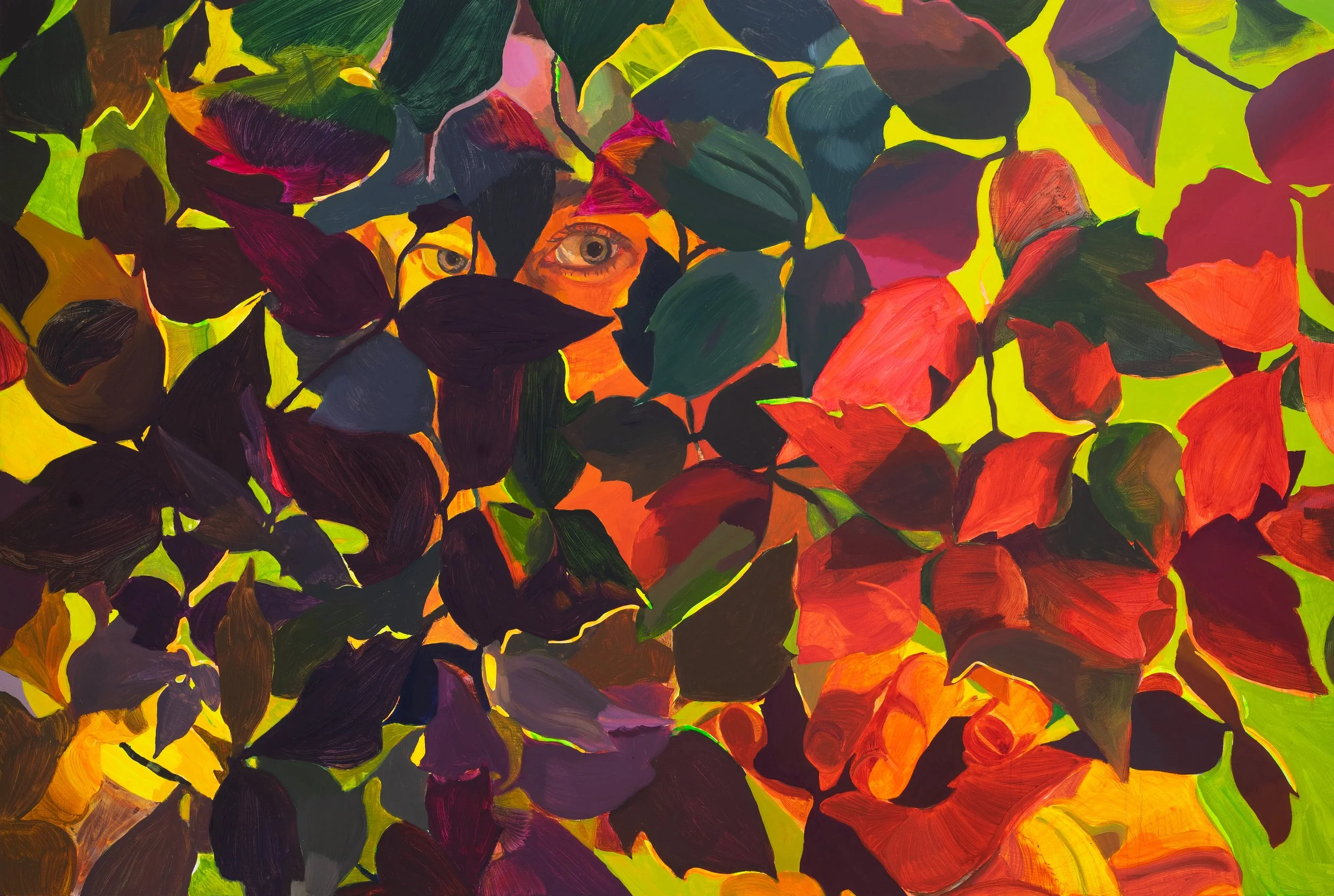  The Lurker (2026)  Oil on panel  24” x 36” 
