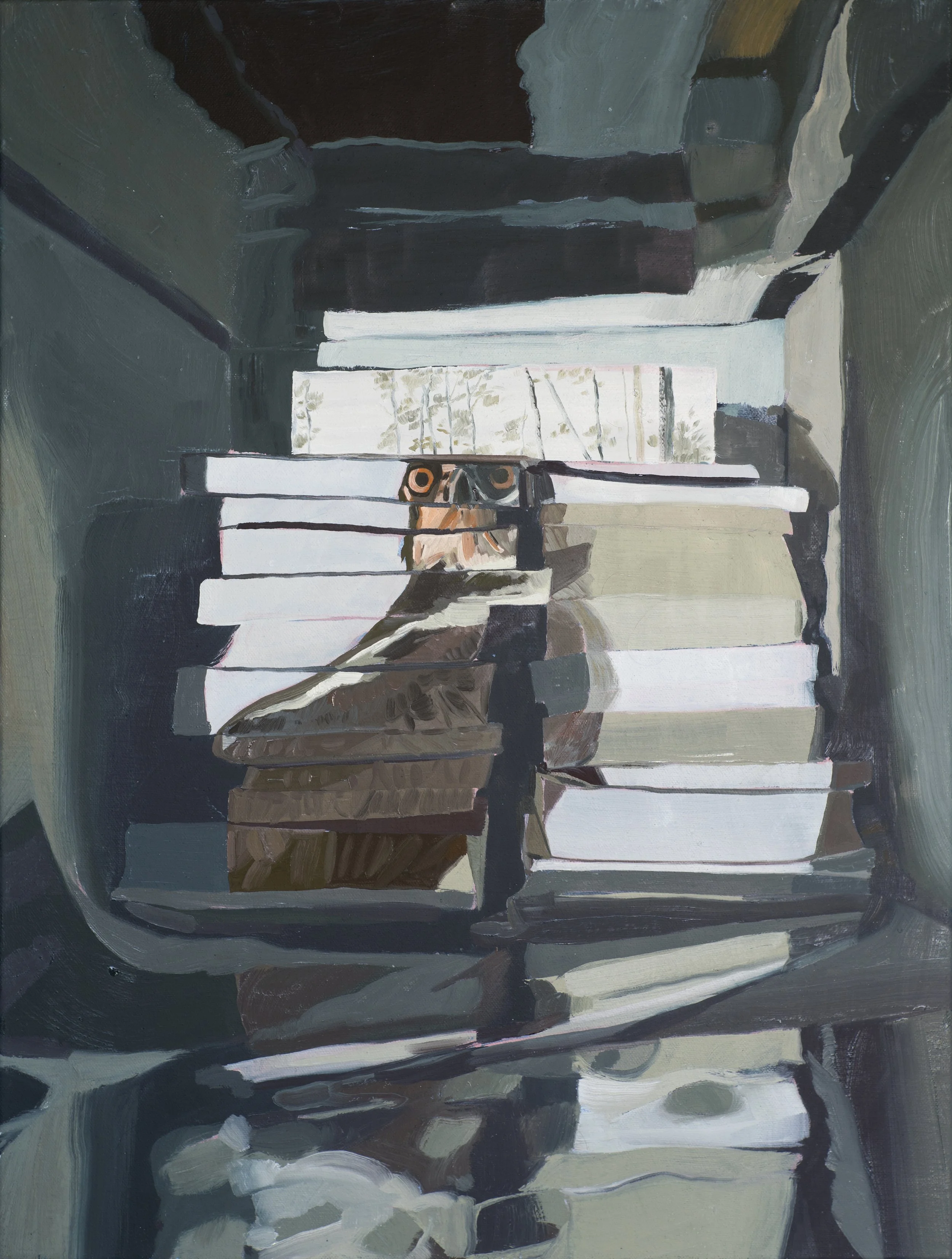  Osprey (2019)  Oil on canvas  24” x 18” 