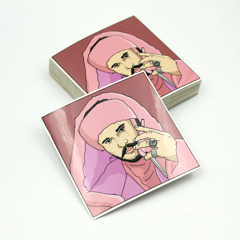 THE PINK WOLF STICKER — CRUX