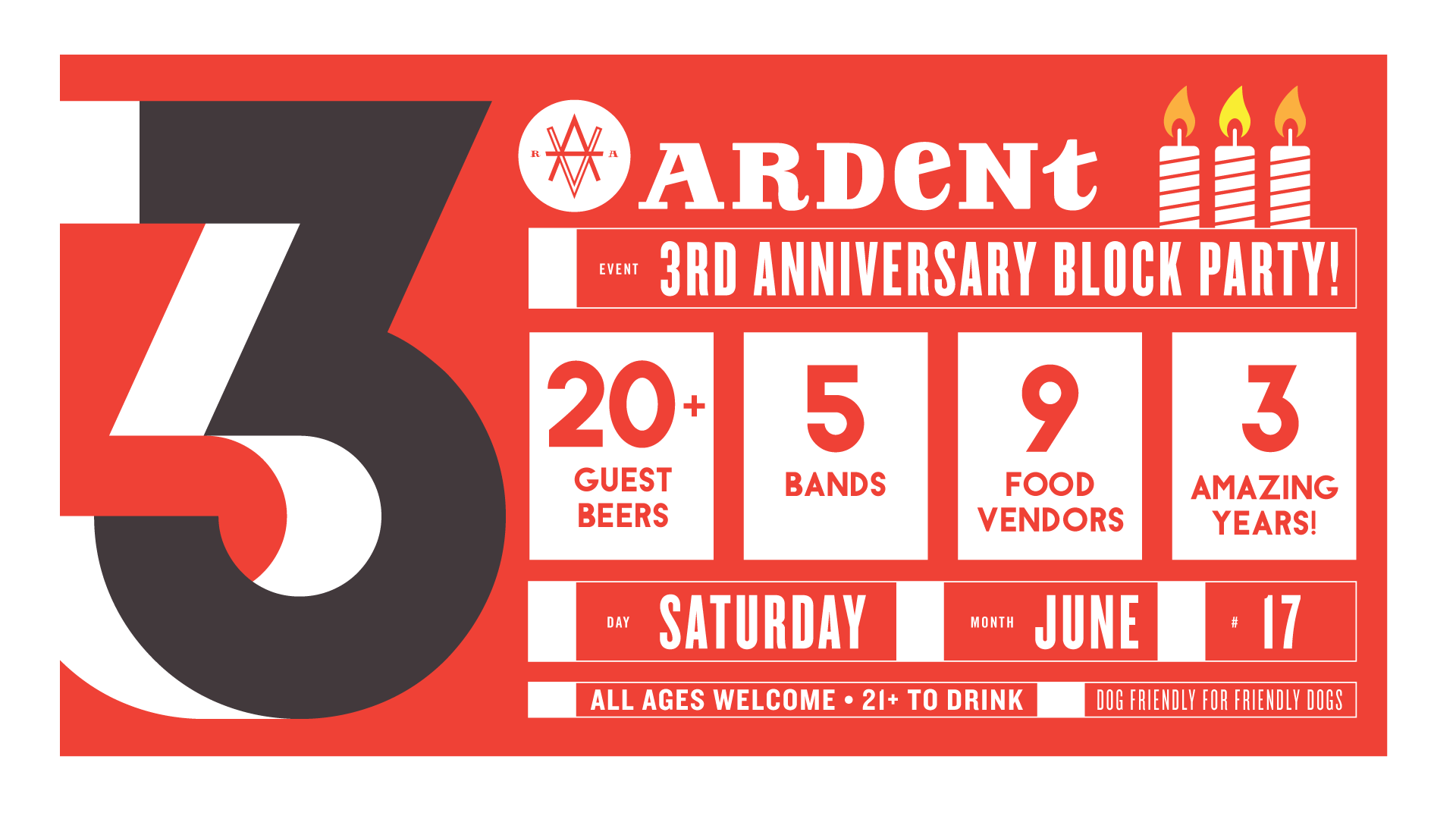 Third Anniversary Block Party