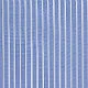 BLUE with WHITE STRIPES