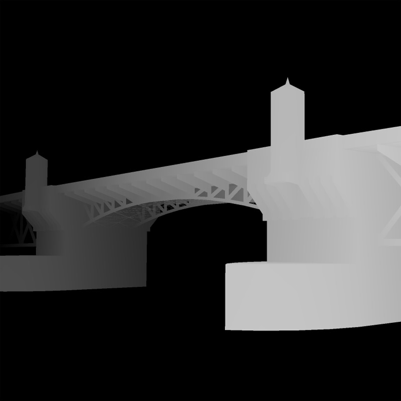 Depth map.