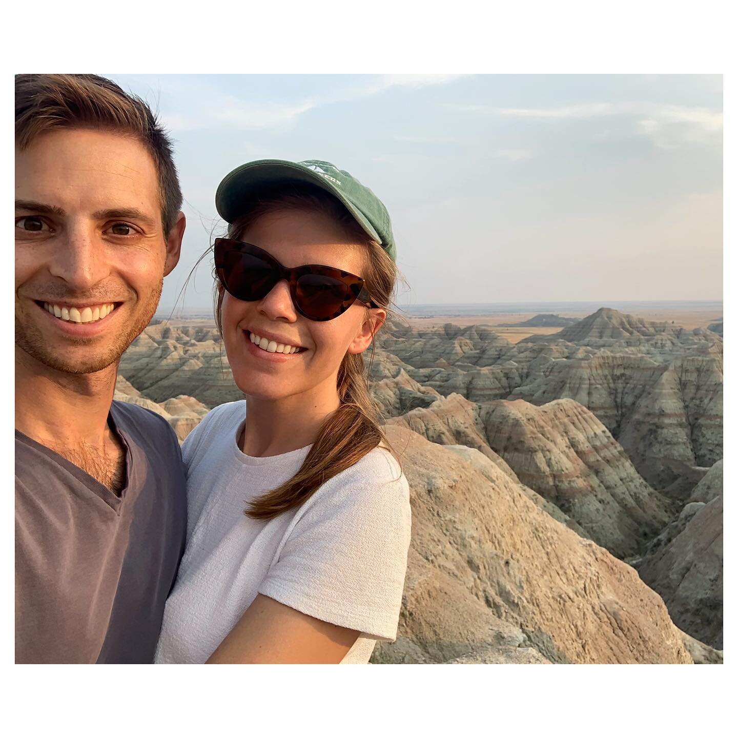 Us + Badlands NP 
(2020 Park #1)
👟
Didn&rsquo;t find a saber tooth cat skull fossil from 30 million years ago, but somebody else did in 2011.